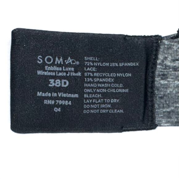 Soma Gray Bra - Picture 2 of 10